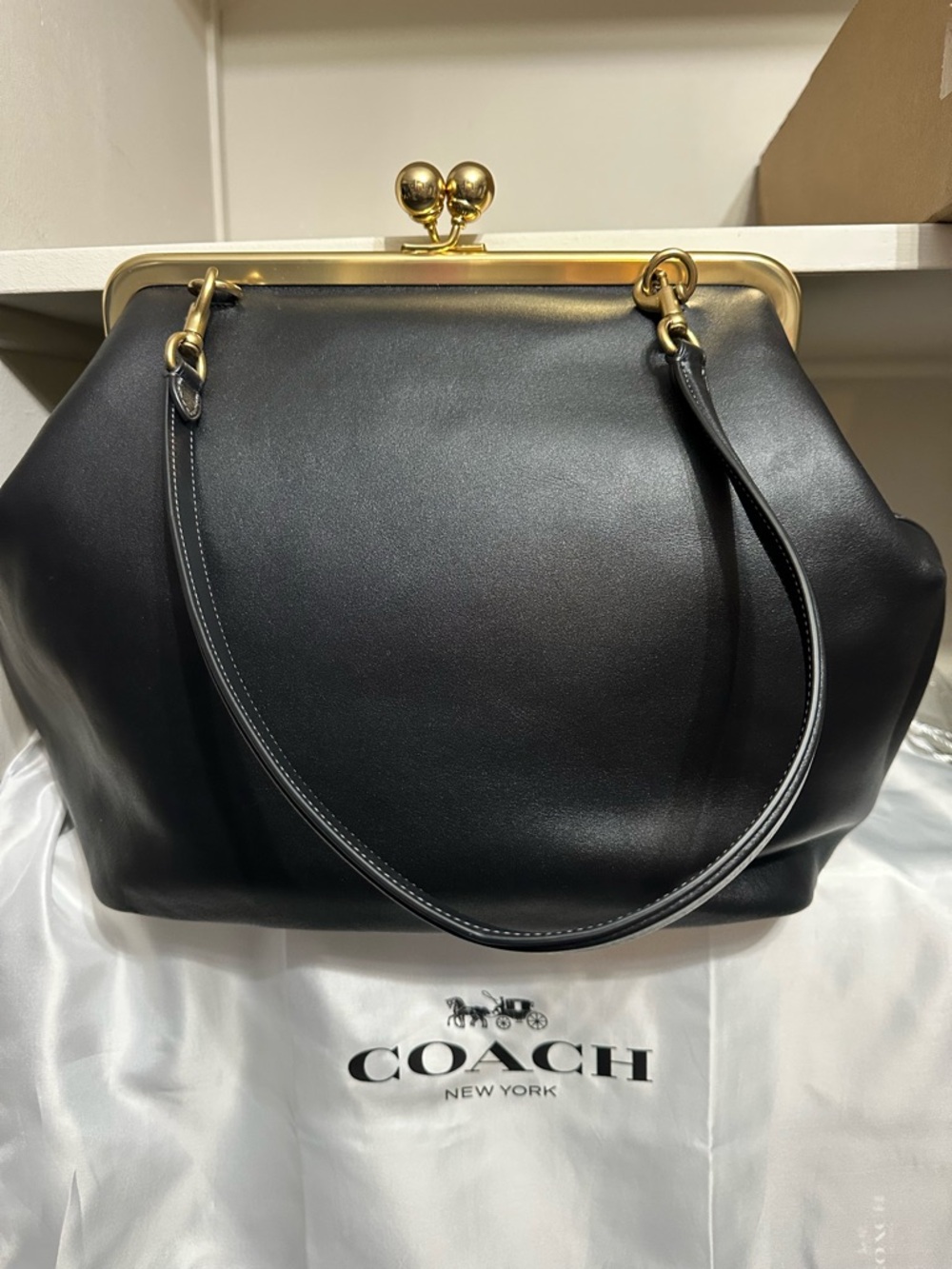 AUTHENTIC Kisslock Frame Bag 27